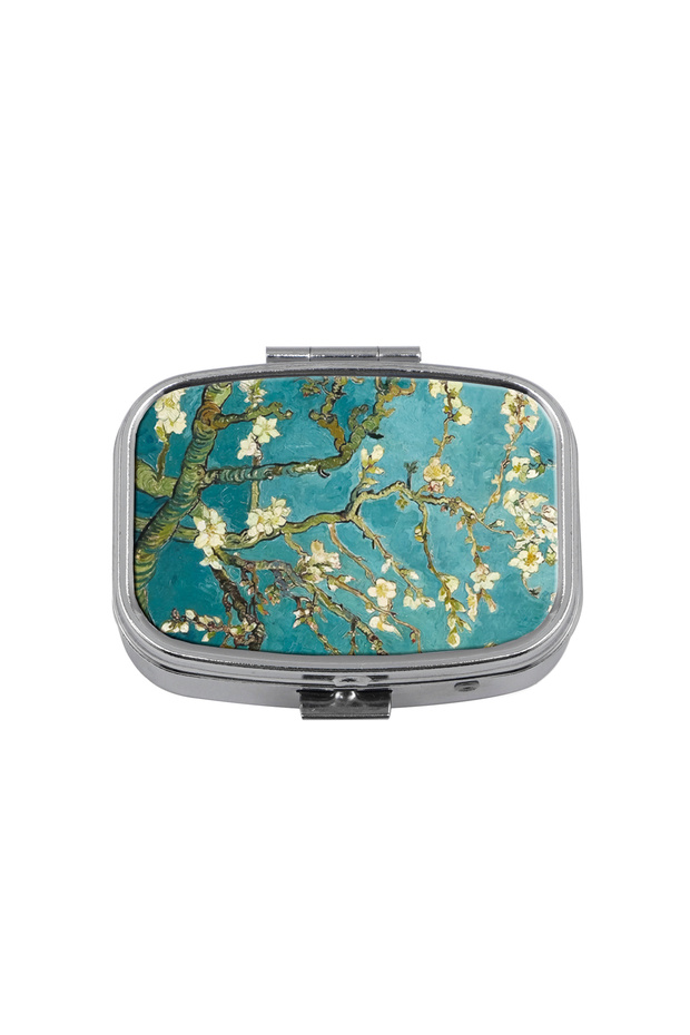 8 Sunflower Metal Medicine Box Iris Pill Packaging Health Products Moisture Resistant Storage Case P