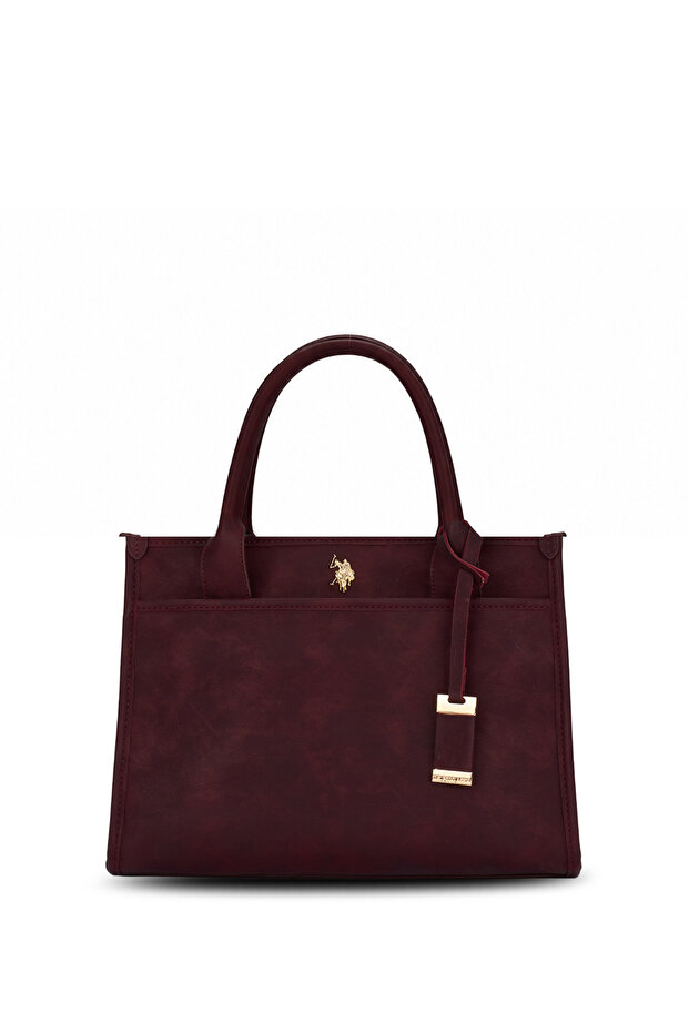 Burgundy-Burgundy Women's Shoulder Bag Us26615