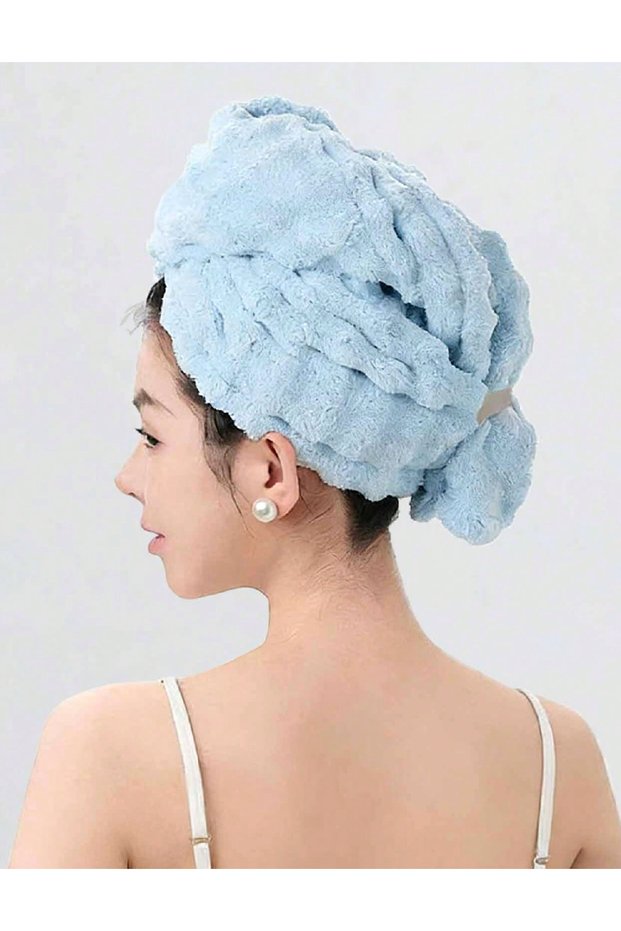 Bath towel, Blue