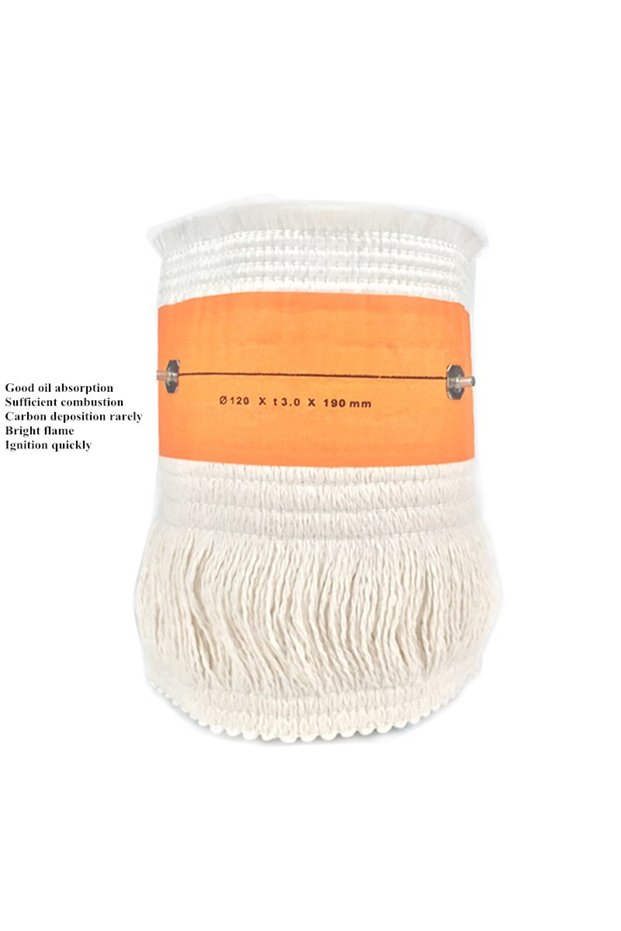120xt3.0x190mm Various Models 65 75 85 95 120 mm Stove Wicks High Quality Glass Fiber + 100%Cotton H