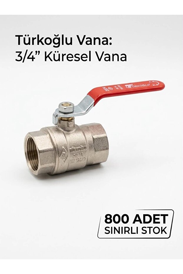 3/4'' KÜRESEL VANA PN16