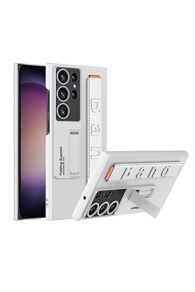 Galaxy S23 Ultra Case with Stand and Hand Grip Senk Band Case