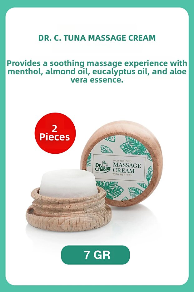 Spa Massage Stone with Menthol 7 Gr X 2 Pieces
