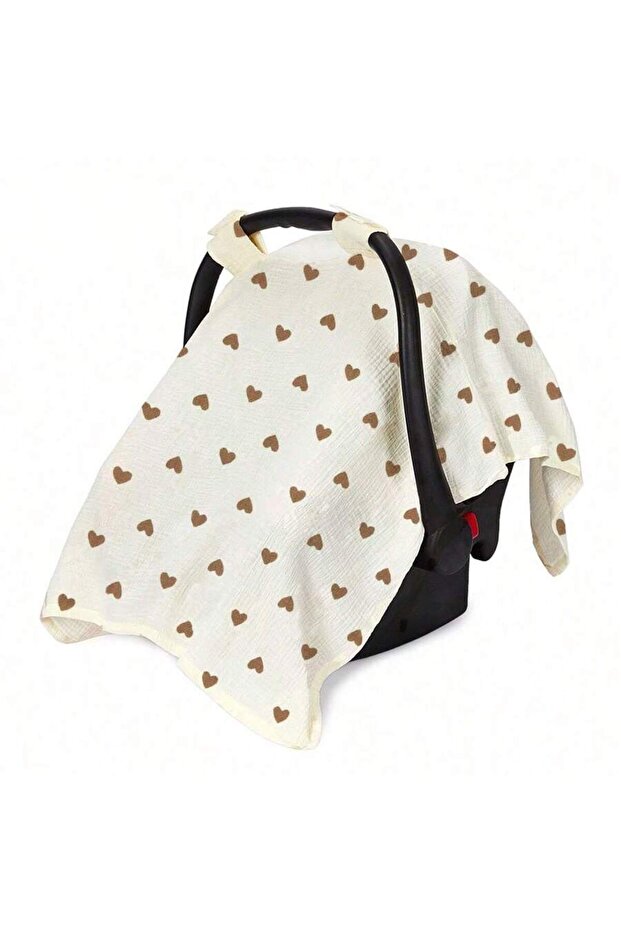 love 1Pc Baby Stroller Basket Cover, Ultra Soft - Comfortable and Breathable Seat Sunshade - Sun Pro