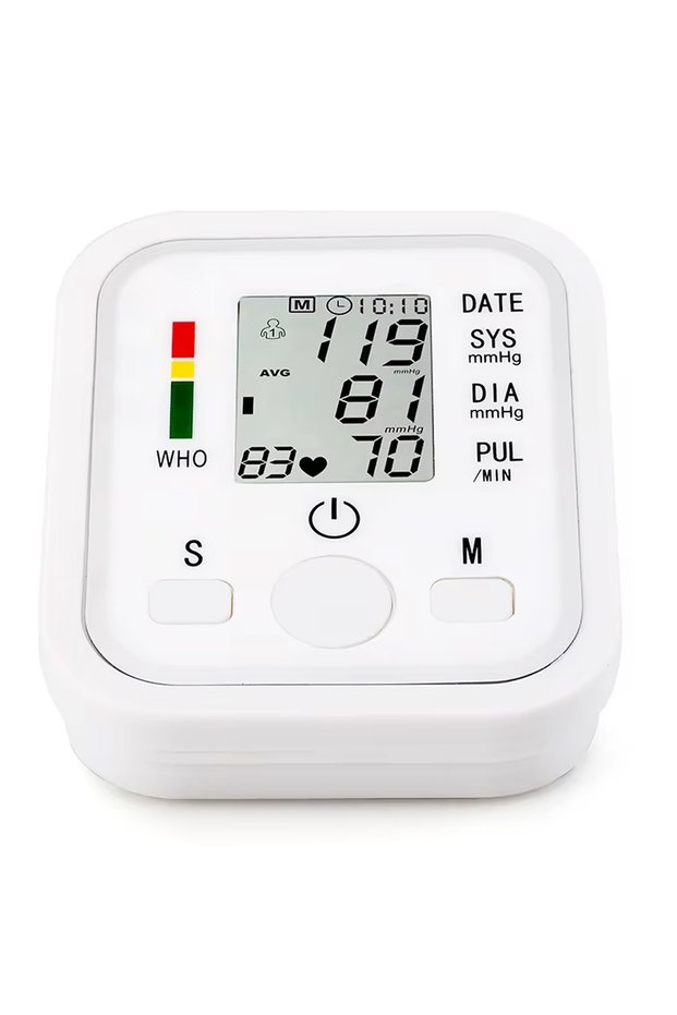 No Voice Medical Digital Blood Pressure Monitor, Oximeter Blood Pressure Monitor, Automatic Blood Pr