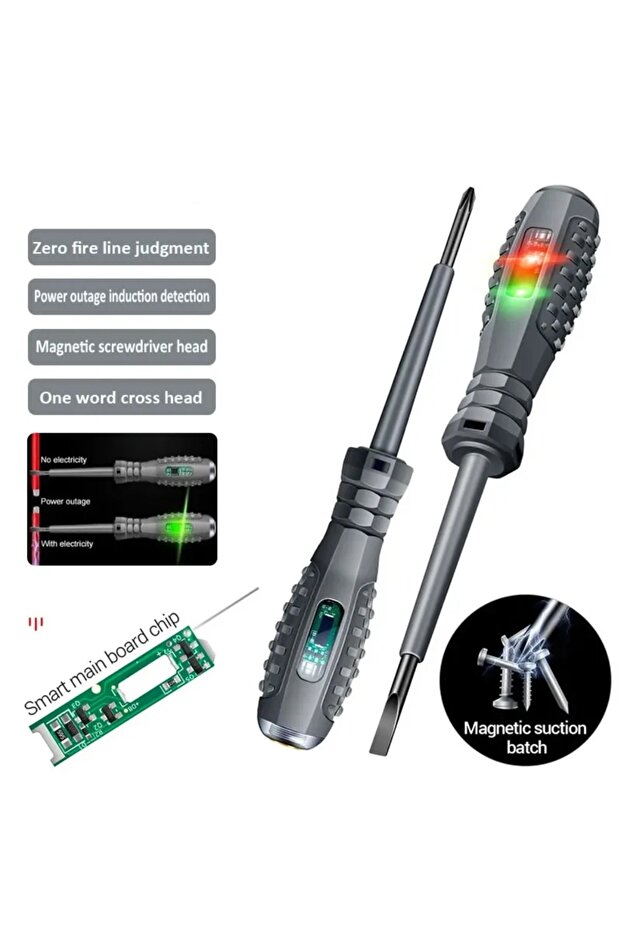 2pcs screwdrivers 1/2/3pcs Professional Electricians Tester Pen Cable Stripping Multifunction Pliers
