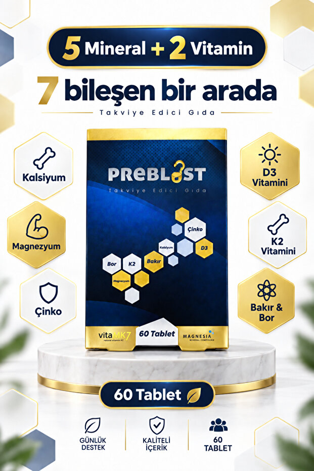 Takviye Edici Gıda 60 Tablet