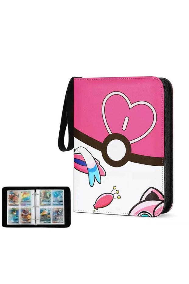 Bandai kace 12 @@HOTSALE Anime 400PCS Card Binder Photocard PU Zipper Photo Album Carte Holder Kids