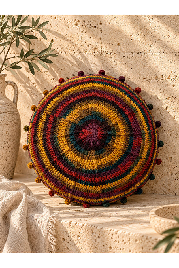 Name: Yaman Tığişi Stuffed Throw Pillow 43X43Cm