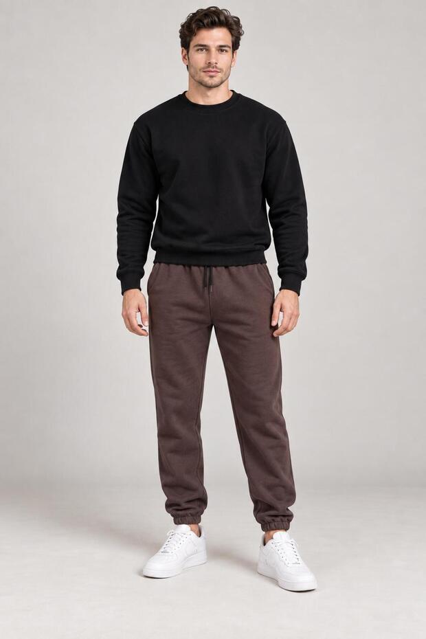 Men's Unisex Jogger Sweatpants 3 Thread Thick Personality
