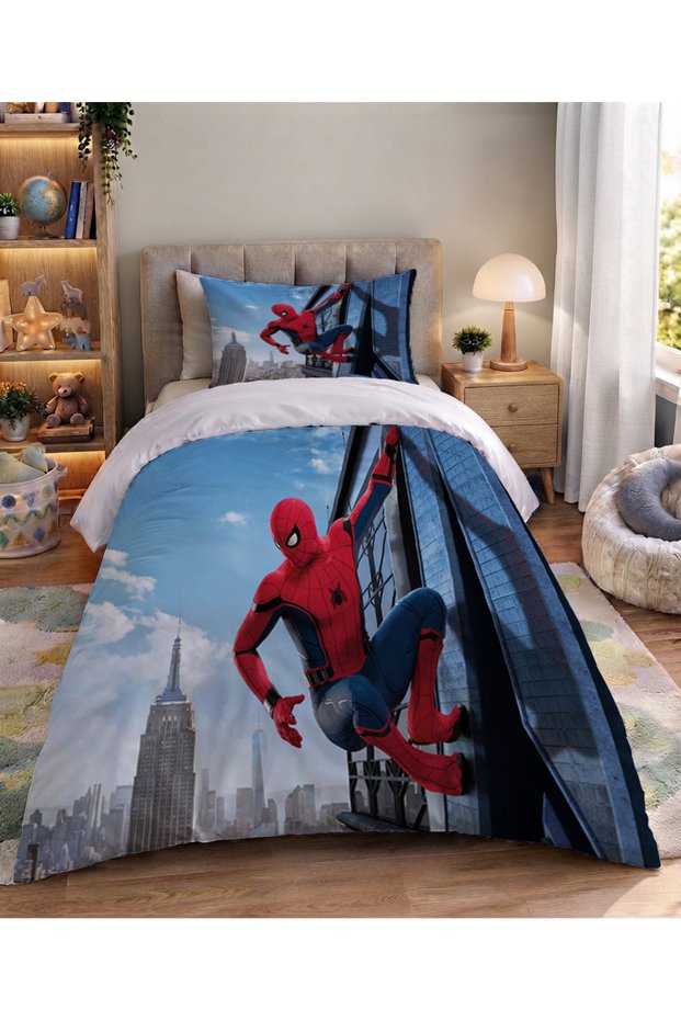 Spiderman Kids Bedding Set