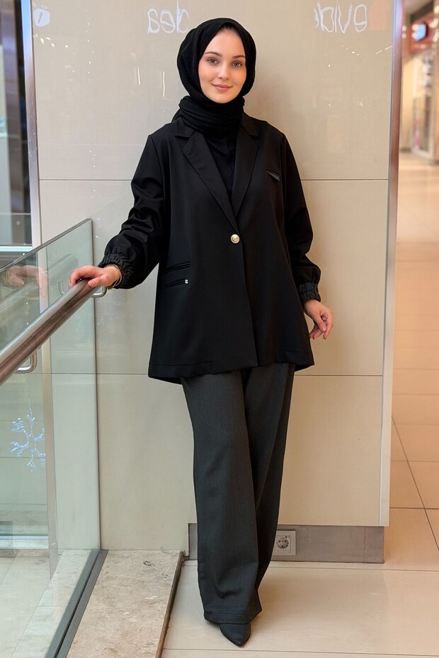 Double Breasted Jacket Pants Set
