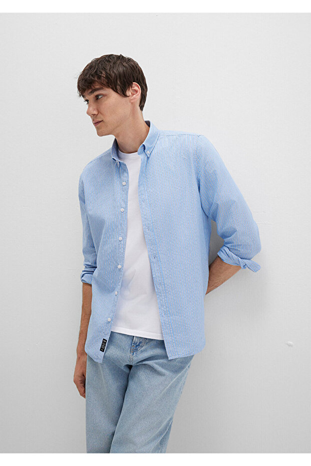 Striped Shirt Regular Fit / Regular Cut 0211710-90934