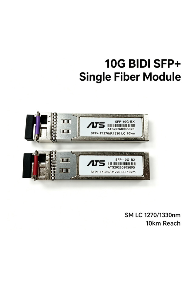 BIDI-10G-10KM-1pair 10G BIDI SM LC SFP+ 1270/1330nm Single Mode 10KM/20KM/40KM Fiber Optic Module Co