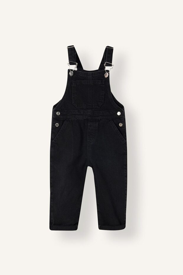 100% Cotton Jean Overalls for Baby Boy F3773A525Au