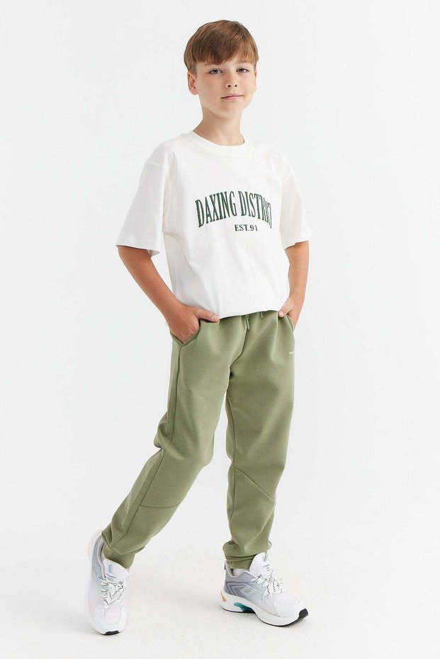 Boy's Summer Printed Sweat Bottom