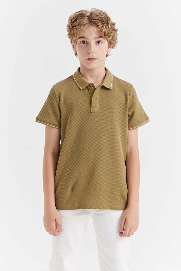 Boy's Polo Neck T-shirt