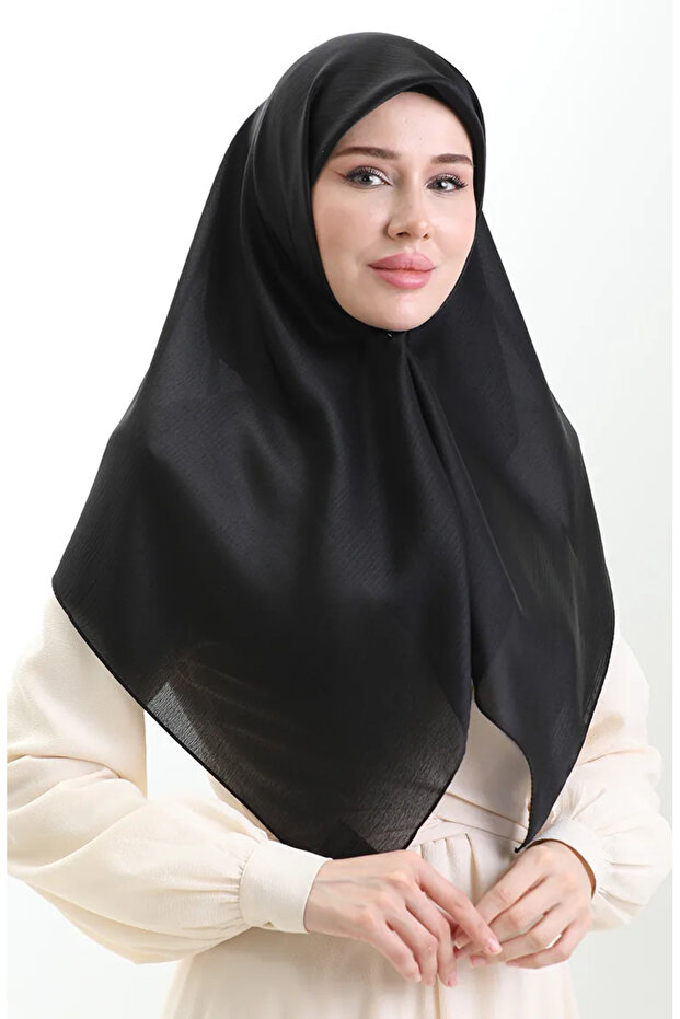 Jan jan chiffon scarf 70311-01 black