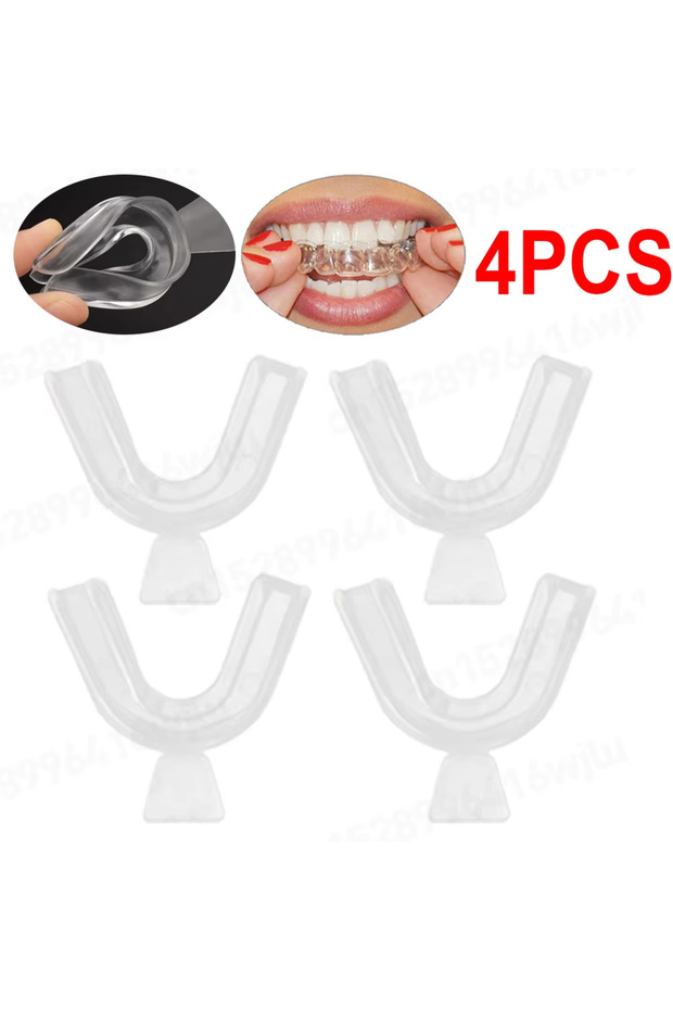 4pcs 1/2/4pcs Transparent EVA Mouthguard - Breathable Sports Dental Protector for MMA, Boxing, Kickb