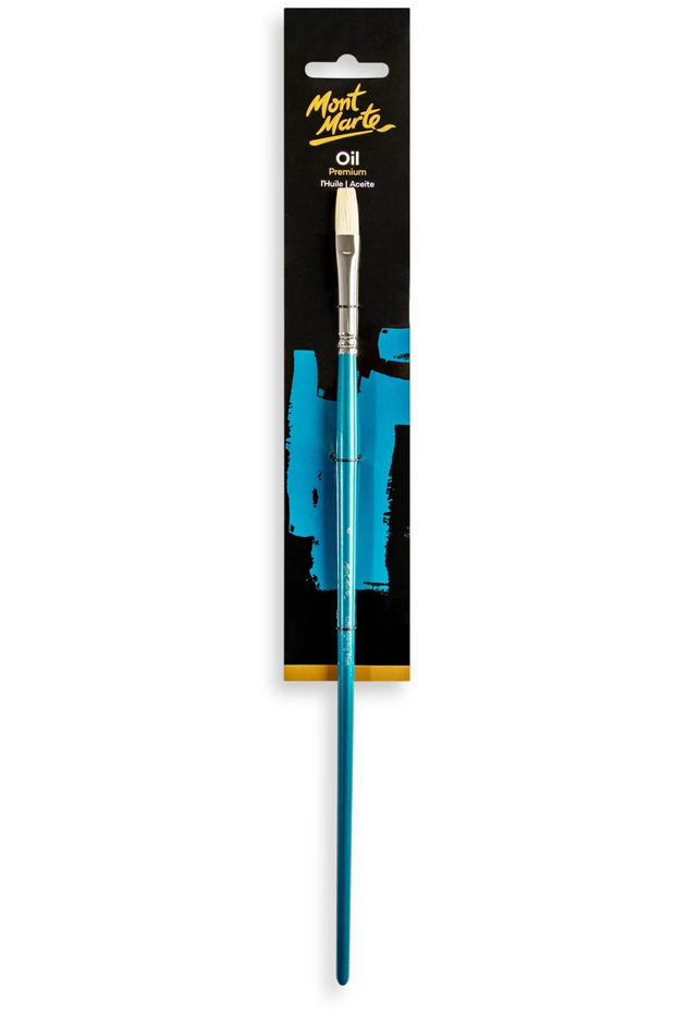 Artist Oil Paint Brush Premium Chungking Flat 6