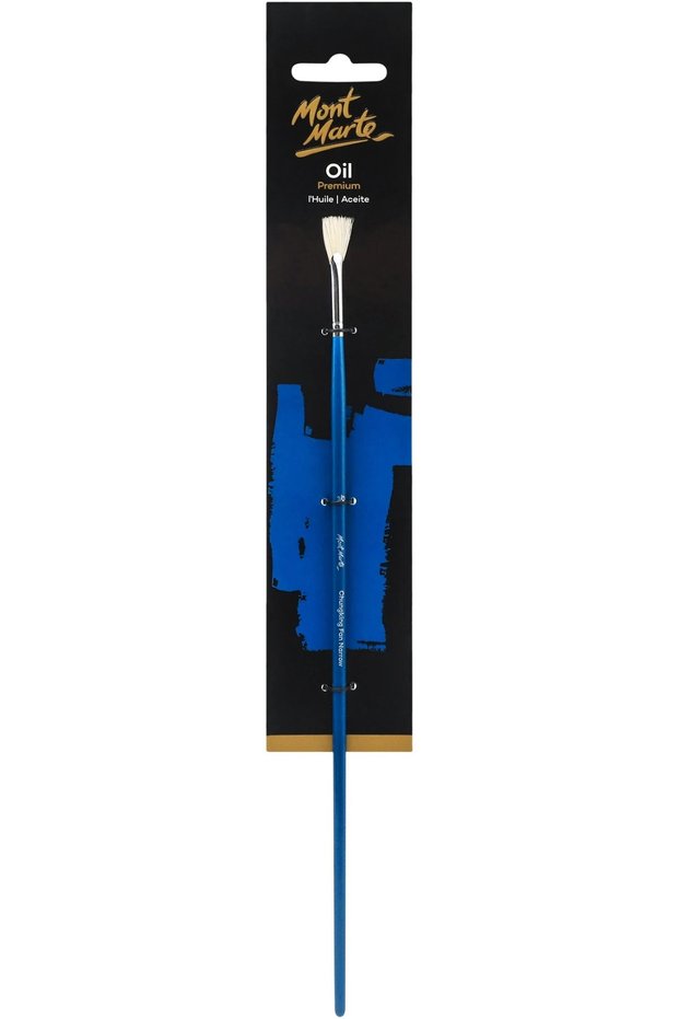 Artist Oil Brush Premium Chungking Fan Narrow 3/0