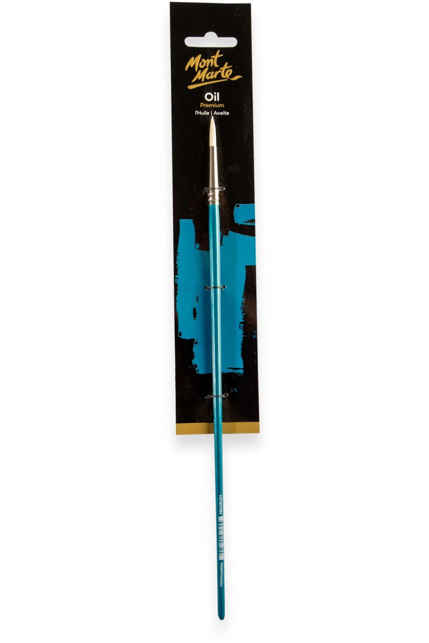 Artist Oil Paint Brush Premium Chungking Round 2
