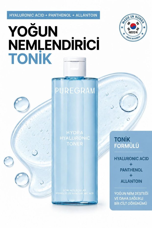 Moisturizing and Nourishing Tonic / Hydra Hyaluronic Toner 300ml