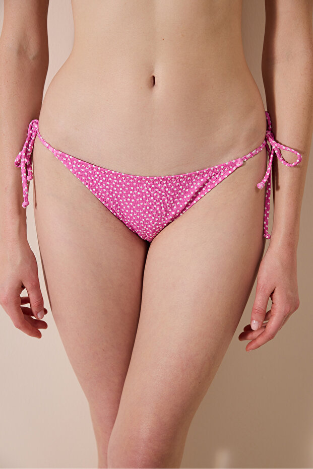 Elie Textured Multicolor Bikini Bottom