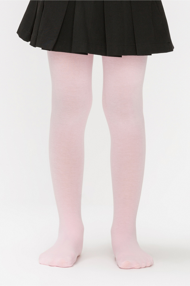 Pink Girl's Extra Cotton Pantyhose