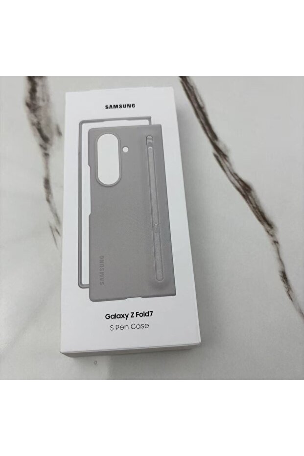 for Fold 7 Light Grey Galaxy Z Fold7 S Pen Case Plastic PC Hard Back Protective Fold