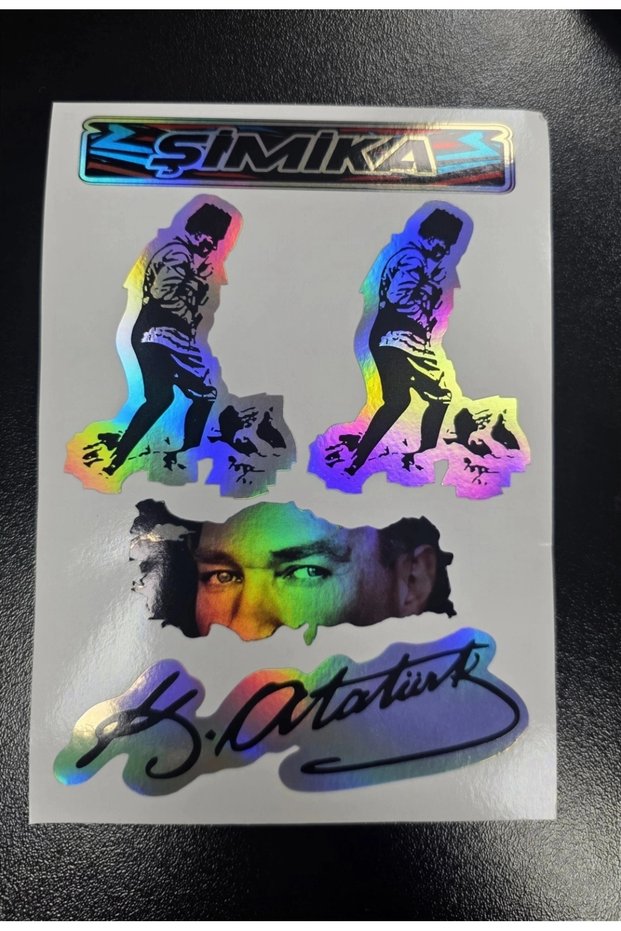 Nazar Maşallah Hologram 10X15 cm Quality Printed Sticker 1 Set Label