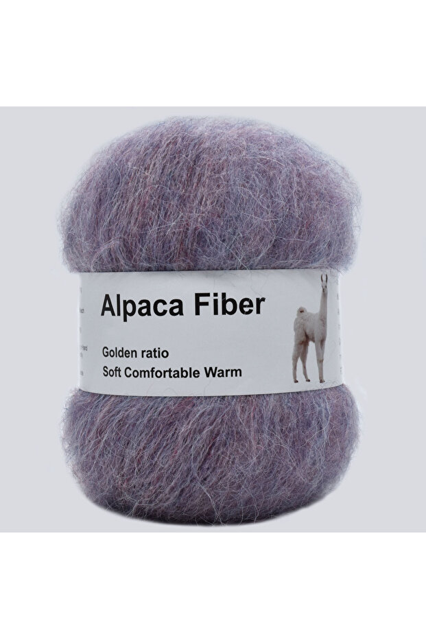17 50g/pc 380m Thin Soft Alpaca Mohair Yarn Long Plush Thick Crochet Wool Yarn for Knitting Scarf I