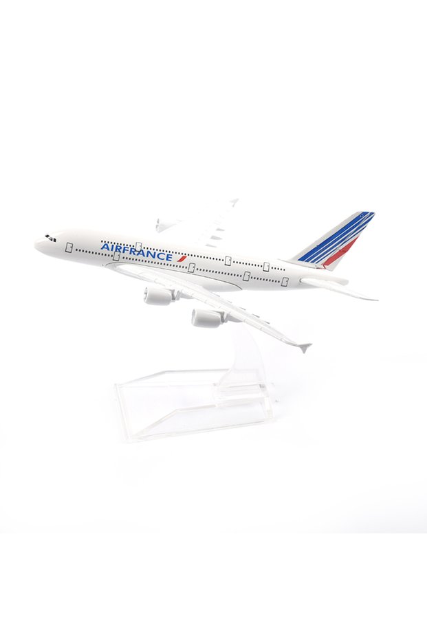053 JASON TUTU 16cm Air France Aeroplane Model Airbus A380 Aircraft Model Planel Airplane Diecast Me