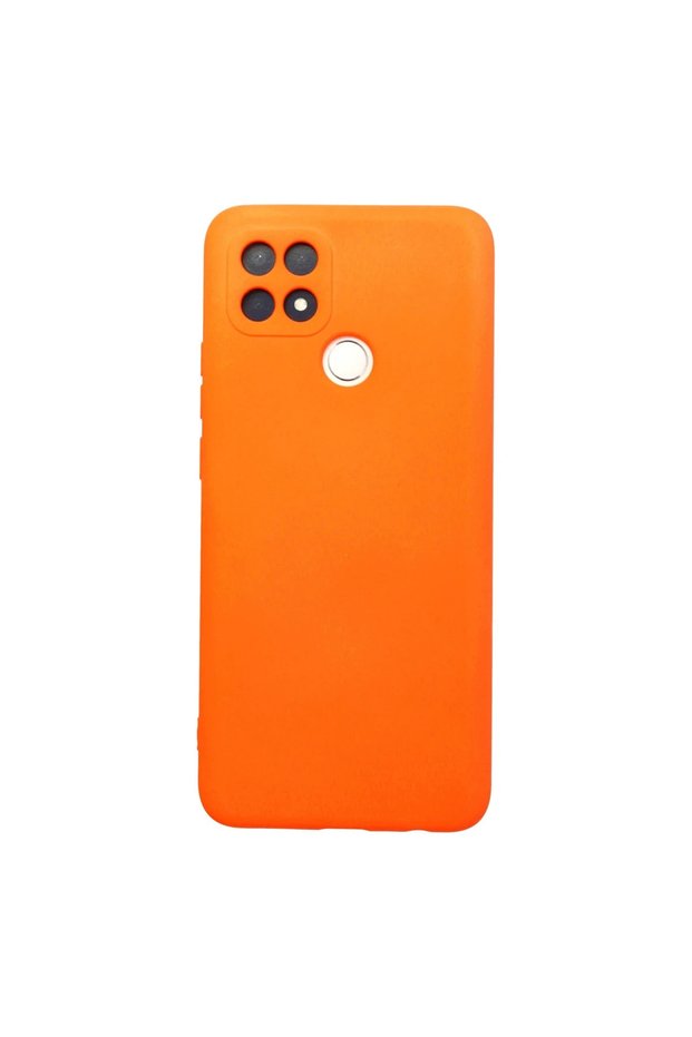 Oppo A15 Case Nano Velvet Silicone - Orange