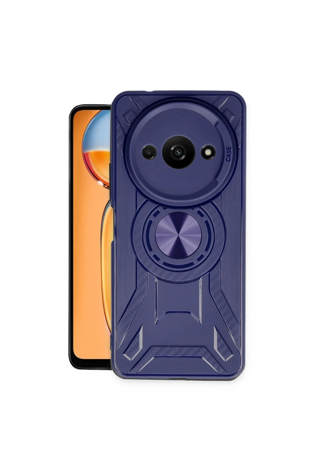 حافظة هاتف Xiaomi Redmi A3 4G من السيليكون لينكولن - أزرق داكن