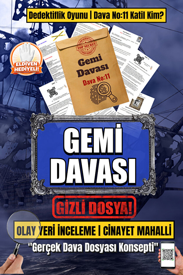 Ship Case - Detective Game - Murder Solving Game - Detective Finding Guilty Mysterious Cases