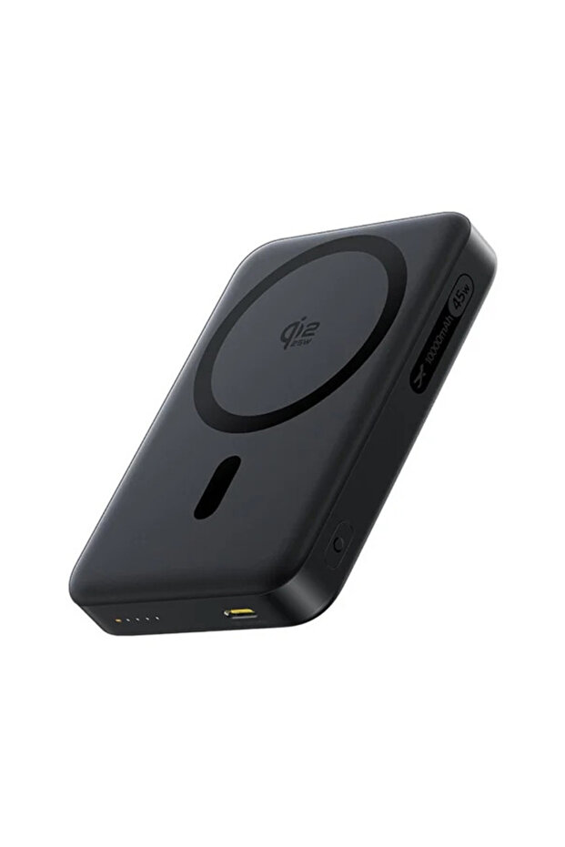 EnerFill FM21 Qi2.2 Magsafe Power Bank 10.000 mAh 45W - Siyah