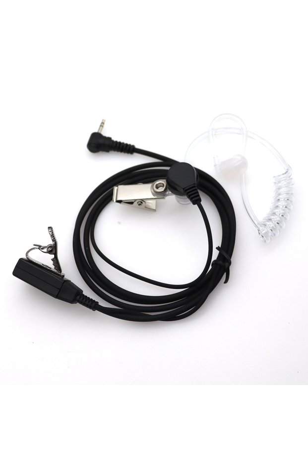 New 2.5mm FBI Acoustic Tube Earpiece Headset Mic PTT for Motorola Talkabout Radio TLKR T80 T60 T3 T5