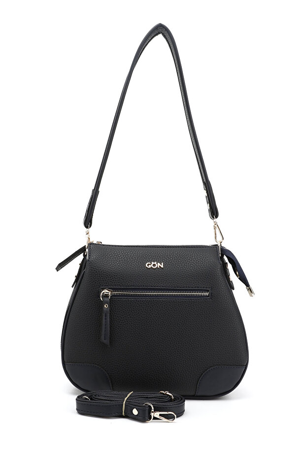 DARK BLUE Gön Medium Size Women's Shoulder Bag Q6855