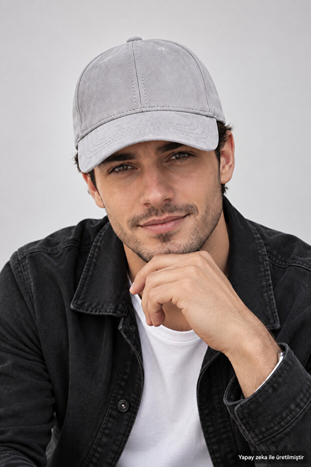 Suede Hat Unisex Plain Basic Sports Cap Daily Adjustable Baseball Cap