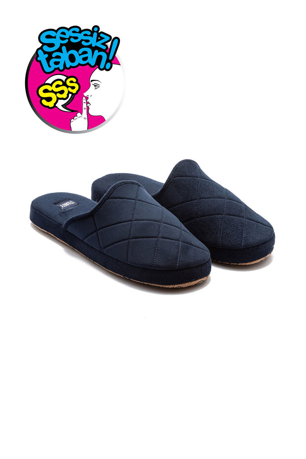 Bako Silent Sole Men's House Slippers Navy Blue 41/46