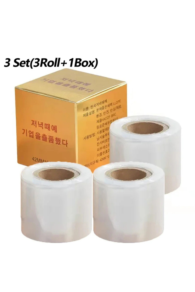 Set 02 1/5/10p Tattoo Eyebrow Microblading Preservative Film Plastic Wrap/Box 42mm*200m Tattoo Acces