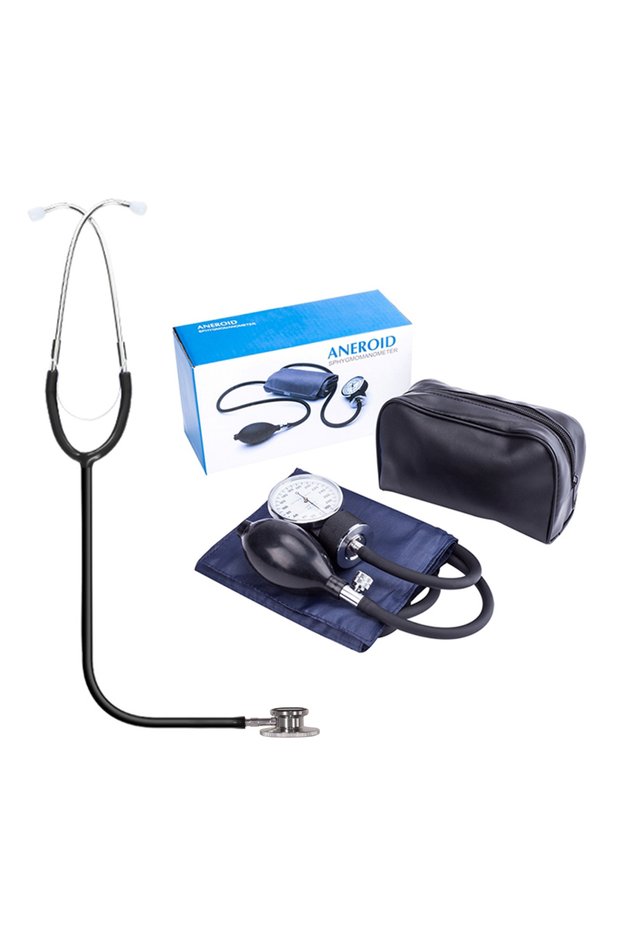 Double sided Manual Blood Pressure Monitor Diastolic Sphygmomanometer Double-sided Medical Doctor St