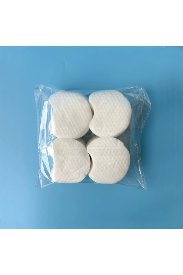 300pcs Disposable Makeup Cotton Pad 300/600/1200pcs Soft Pearl Notched Design Facial Cleaning Wipes