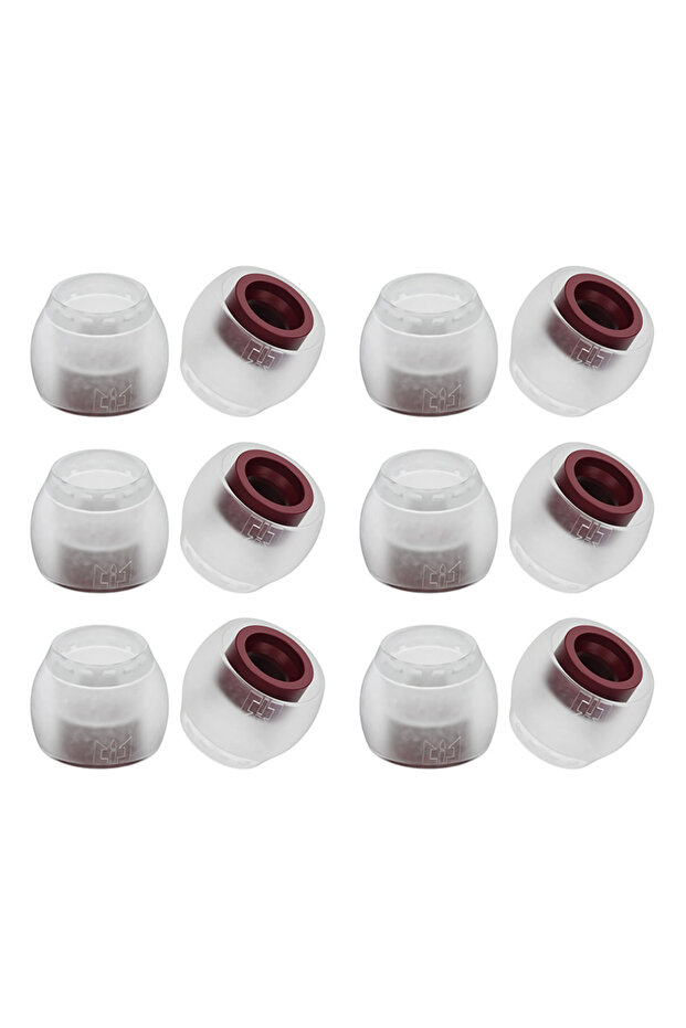 6 pairs of S TRI Clarion Silicone Eartips Designed To Fit The Ear Canal Optional Three Sizes Of S/M/