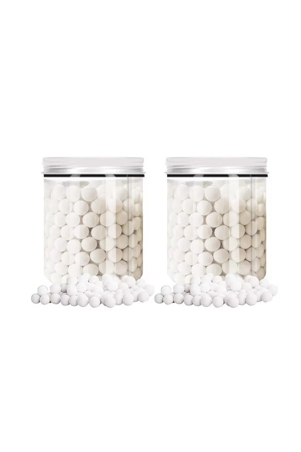 2PCS 0.85mm Reusable Baking Beans Ceramic Pie Crust Weights for Cream Meringue Rhubarb Banoffee Blin