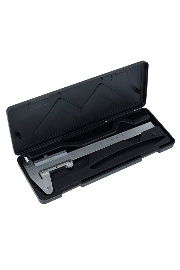 Silver 150MM 0-6" Marking Vernier Caliper High Accuracy Micrometer Stainless Steel Gauge Measuring I