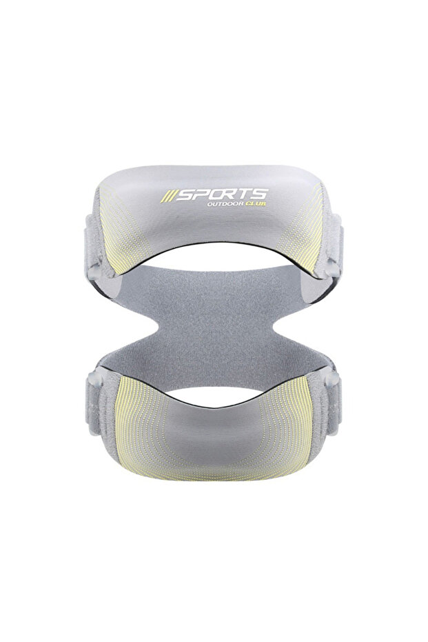 Gray GTUBIKE 1PCS Patella Knee Brace for Meniscus Tear,Adjustable Compression Patellar Tendon Suppor