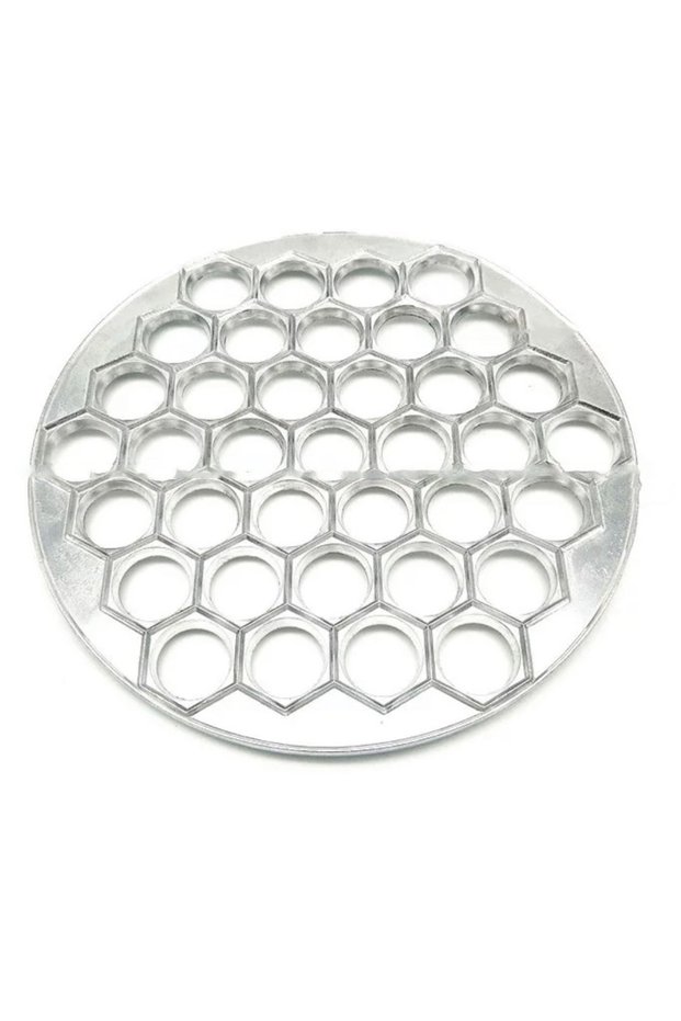 silver Dumpling Moulds 37 Holes Kitchen Dough Press Ravioli Making Mould Dumpling Skin Artifact Mold