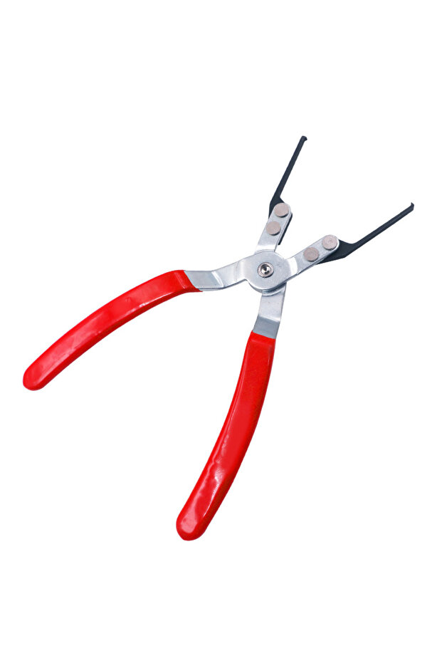 Red Universal Automotive Relay Disassembly Clamp Fuse Puller Car Remover Pliers Clip Hand Tool Suita